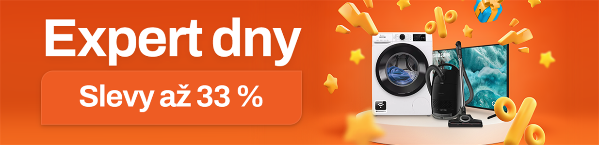 Expert dny - pračky, televize, vysavače